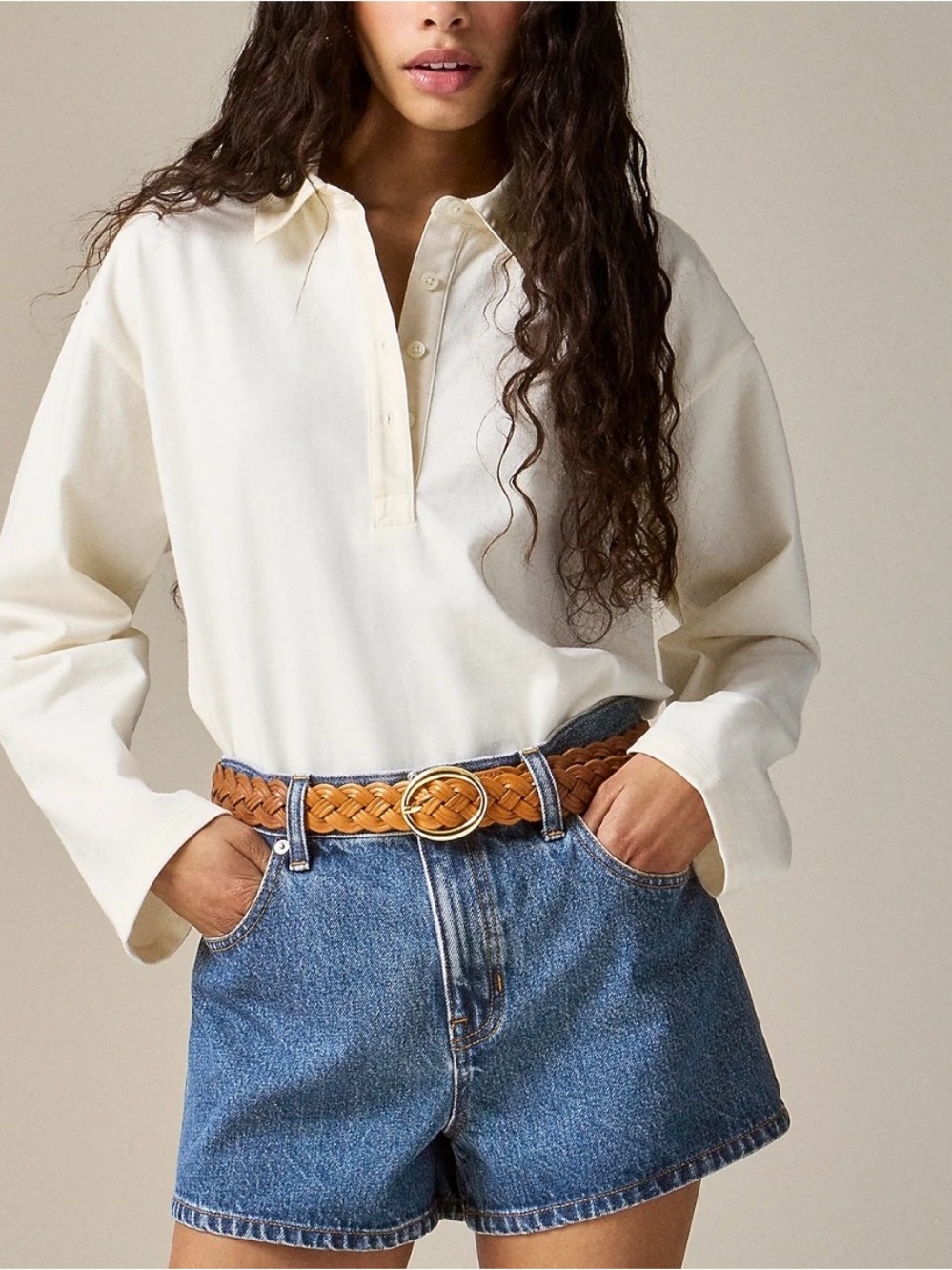 J Crew Low Rise Denim Short